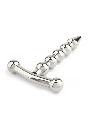 Accessoire BDSM Mr. Steel Rod Ecstasy Beaded Penis Plug