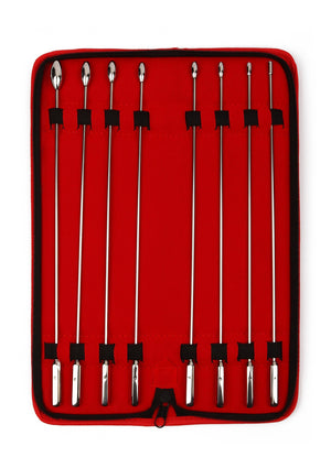 Accessoire BDSM Mr. Steel Rosebud Urethral Sounds 8 pcs