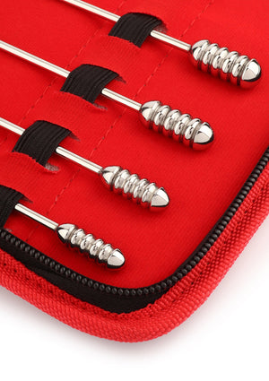 Accessoire BDSM Mr. Steel Screw Me Urethral Sounds 8 pcs