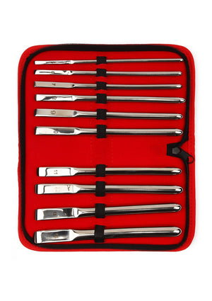 Accessoire BDSM Mr. Steel Single End Dilator 10 pcs