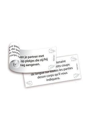 Jeu coquin Tease & Please Hart/Coeur Erotic NL/FR