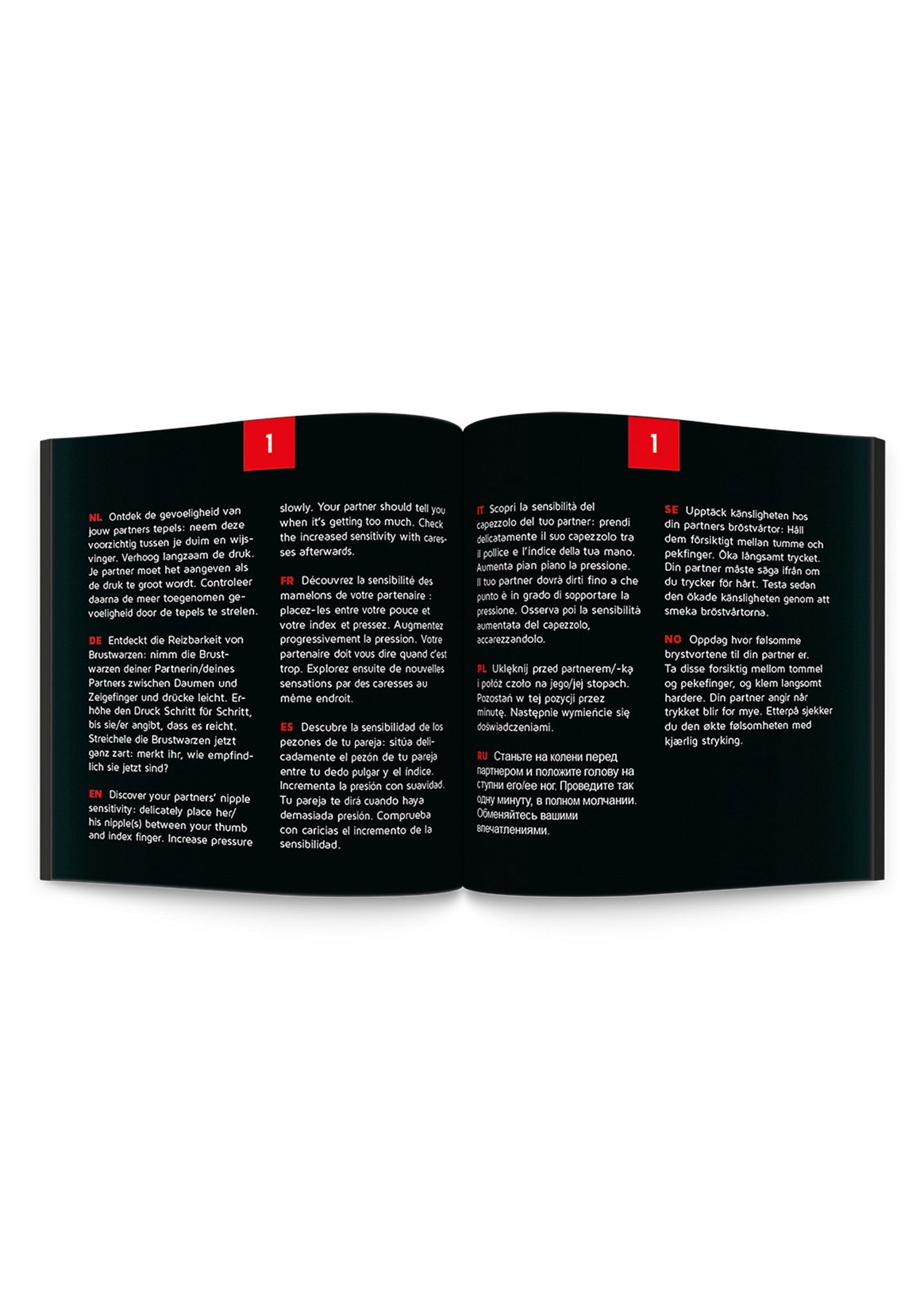 Jeu coquin Tease & Please Kinky 10 languages