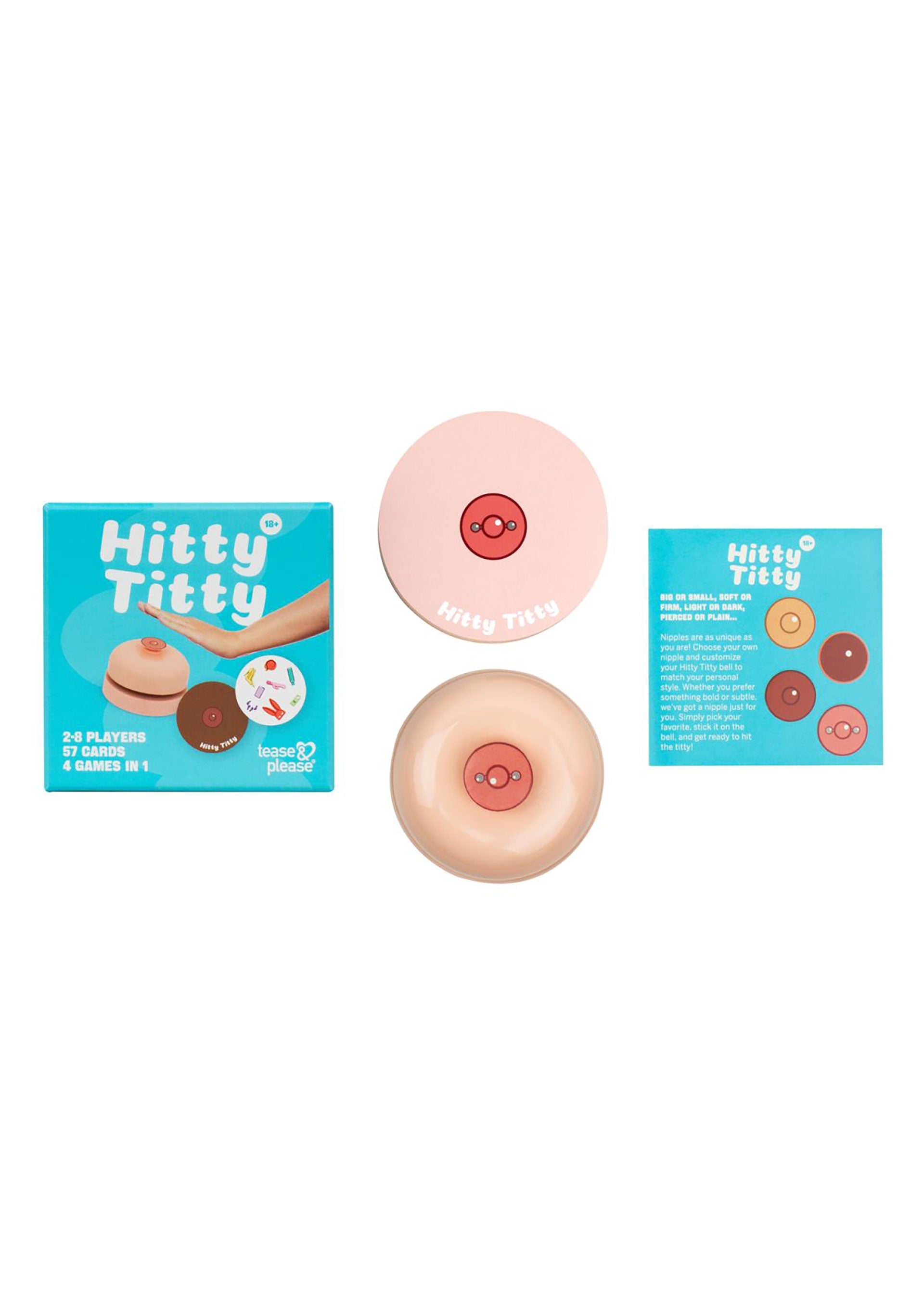 Jeu coquin Tease & Please Hitty Titty Card Game