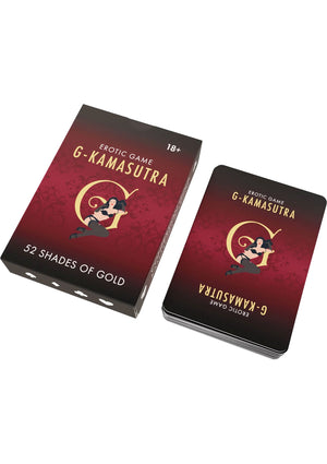 Jeu coquin Mad Party Games G Kamasutra cards 24 pcs ENG/FR/DE