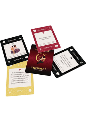 Jeu coquin Mad Party Games G Kamasutra cards 24 pcs ENG/FR/DE