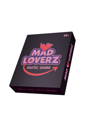 Jeu coquin Mad Party Games Mad Loverz Erotic Game 12 pcs