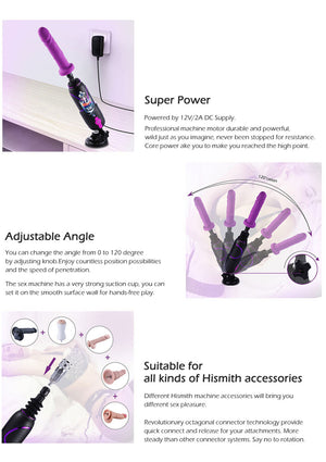 Accessoire HiSmith Premium Travel FuckMachine 2.0