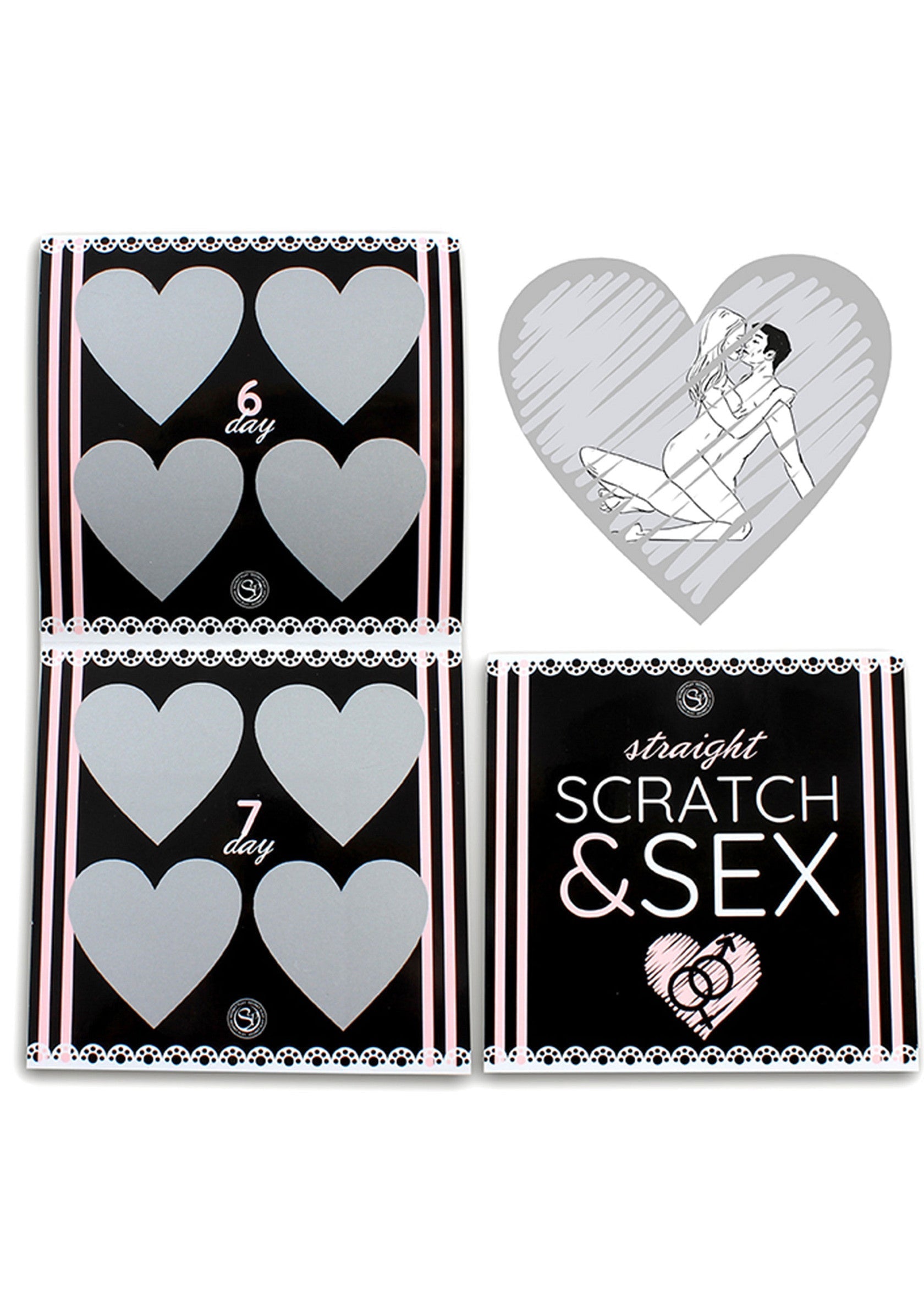 Jeu coquin Secret Play Display Scratch & Sex