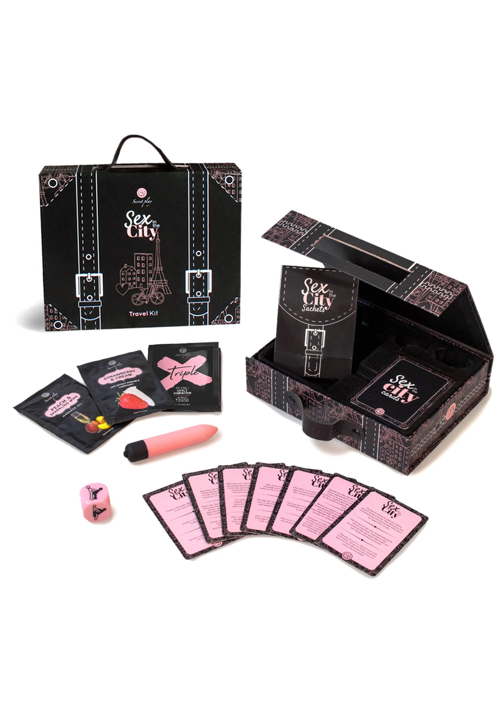 Jeu coquin Secret Play Sex In The City Travel Kit