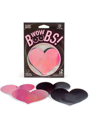 Accessoire BDSM Secret Play Heart Nipple Pasties 2 Pair