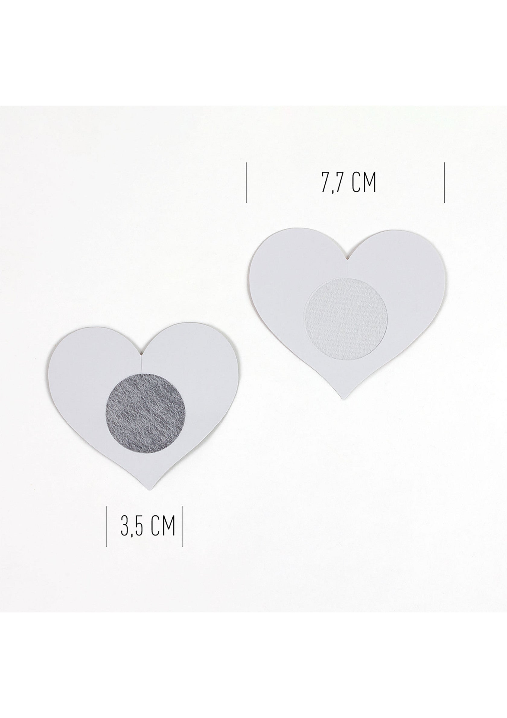 Accessoire BDSM Secret Play Heart Nipple Pasties 2 Pair