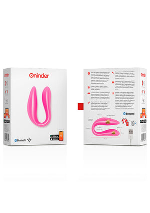 Vibromasseur Oninder Lisboa Double Pleasure + App