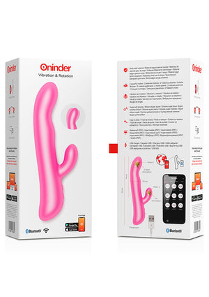 Vibromasseur Oninder Oslo Rabbit & Rotation + App