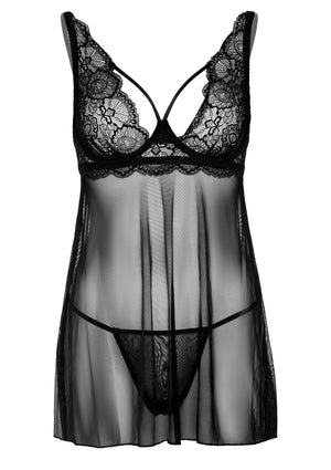 Lingerie Daring Intimates Lace Babydoll and String