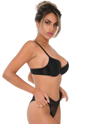 Lingerie Daring Intimates Crotchless Hiphugger