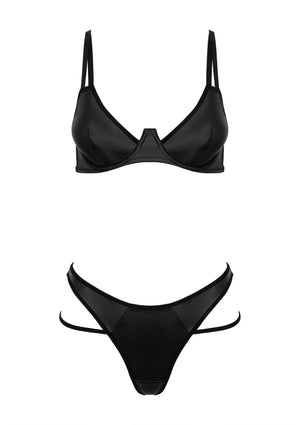 Lingerie Kotek Blackelia 2pcs set