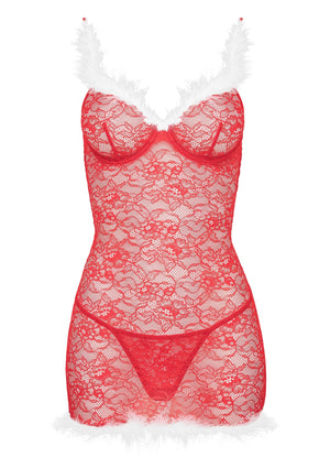 Lingerie Kotek Kristinella babydoll & thong