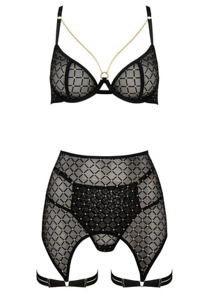 Lingerie Kotek 3 Pcs Set THP101