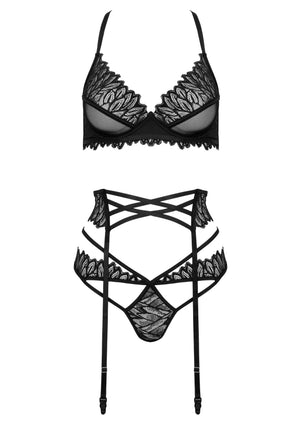 Lingerie Kotek 3 Pcs Set THP102