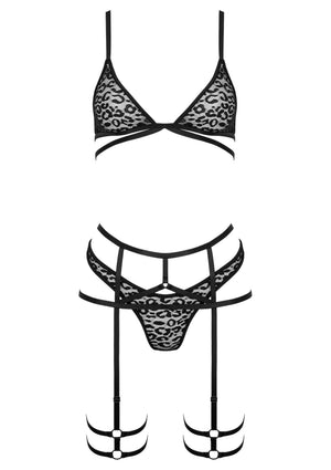 Lingerie Kotek 3 Pcs Set THP106