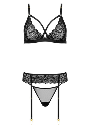 Lingerie Kotek 3 Pcs Set THP108