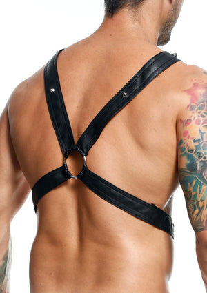 Lingerie MOB Eroticwear DNGEON Cross Chain Harness
