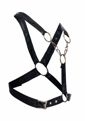 Lingerie MOB Eroticwear DNGEON Cross Chain Harness