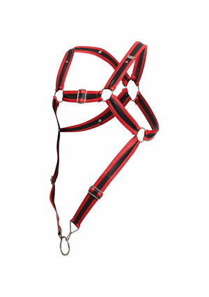 Lingerie MOB Eroticwear DNGEON Cross Cockring Harness