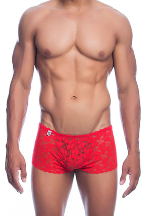 Lingerie MOB Eroticwear Rose Lace Boy Short