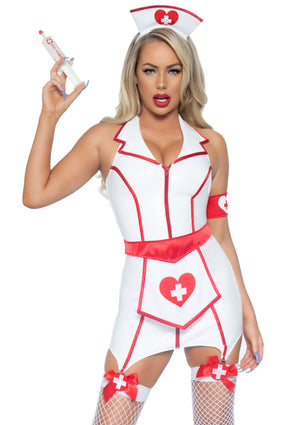 Lingerie Leg Avenue Vinyl Er Hottie Dress