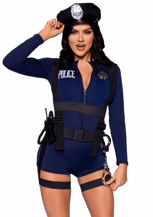 Lingerie Leg Avenue Flirty Cop Romper