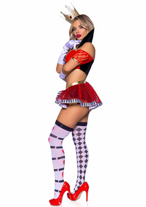 Lingerie Leg Avenue Hot Royal Queen Top and Panty
