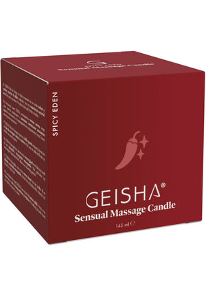 Huile de massage Geisha Sensual Massage Candle