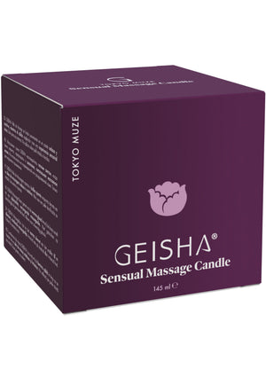 Huile de massage Geisha Sensual Massage Candle