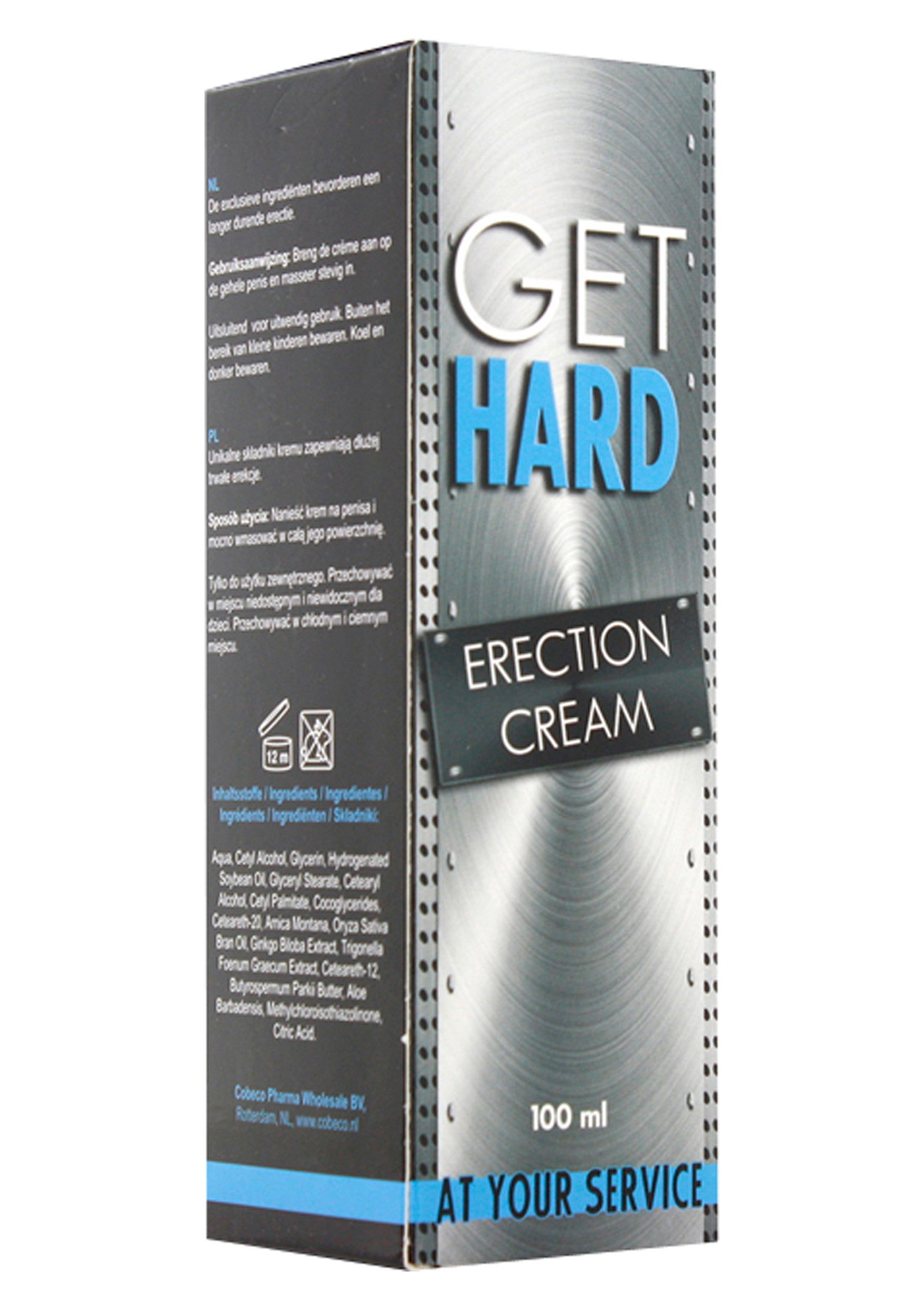 Stimulant intime Cobeco Get Hard Erection Cream