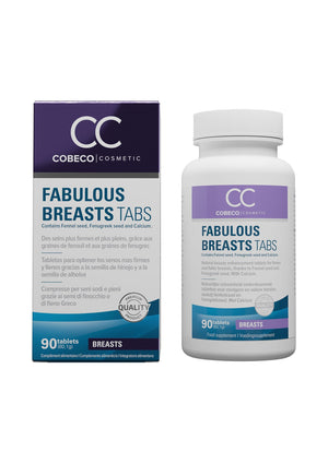 Stimulant intime Cobeco CC Fabulous Breasts Caps 90 pcs