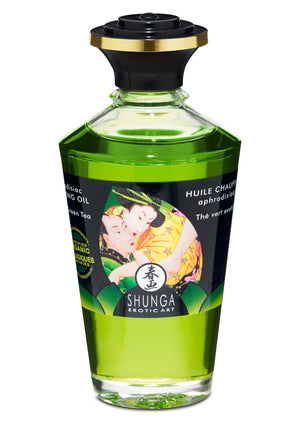 Jeu de préliminaires Shunga Aphrodisiac Organic Warming Oil