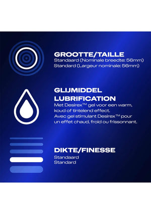 Préservatif Durex Orgasm Intense 6 x 10