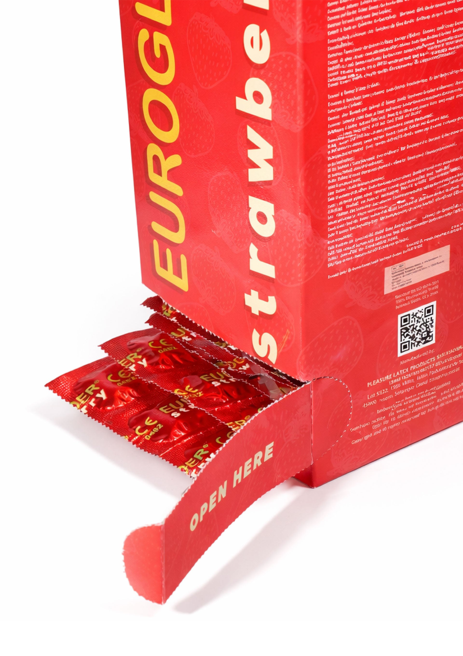 Préservatif Euroglider Strawberry 144 pcs