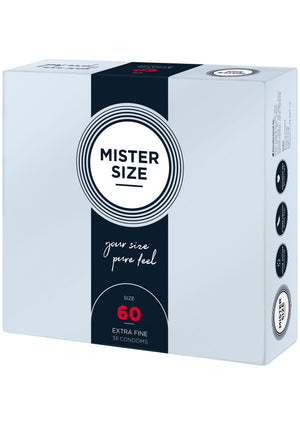 Préservatif MISTER SIZE 60mm Condoms 36pcs