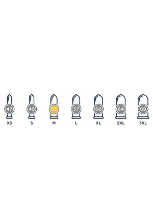 Préservatif MISTER SIZE 53mm Condoms 100pcs