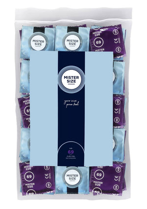 Préservatif MISTER SIZE 69mm Condoms 100pcs