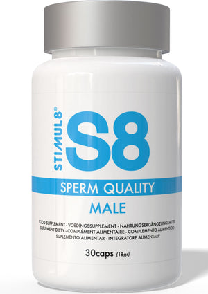 Stimulant intime Stimul8 S8 S8 Sperm Quality Tabs 30 pcs