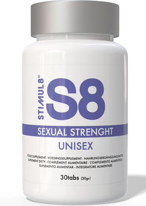 Stimulant intime Stimul8 S8 S8 Sexual Strength Tabs 30 pcs