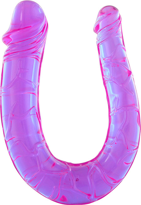 Double Godemichet Mini - Lavande - 29 cm