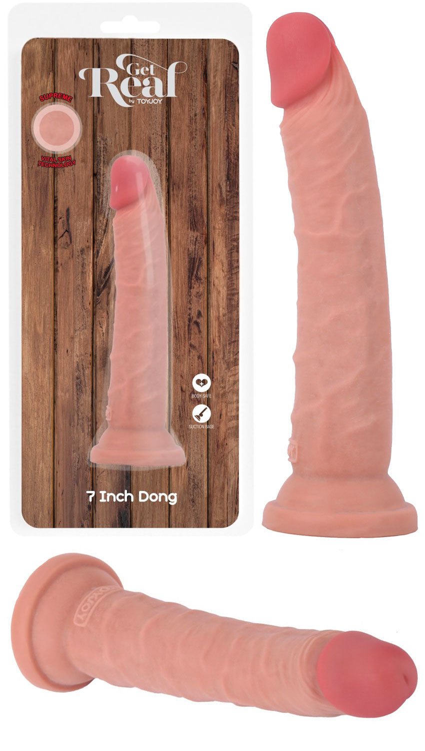 Dildo ultra-réaliste en silicone Deluxe Dual Density Dong - 14.5 cm
