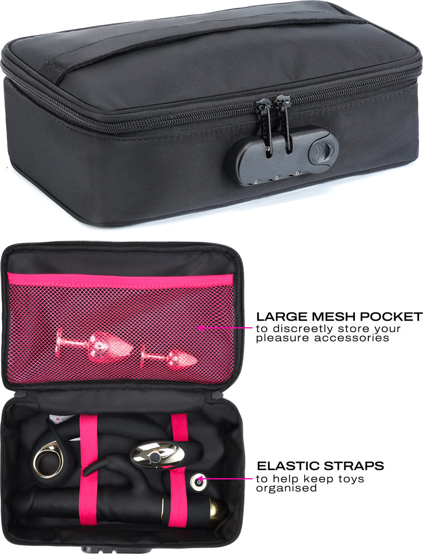 Boîte de rangement pour sextoys Dorcel Discreet Box - Noir