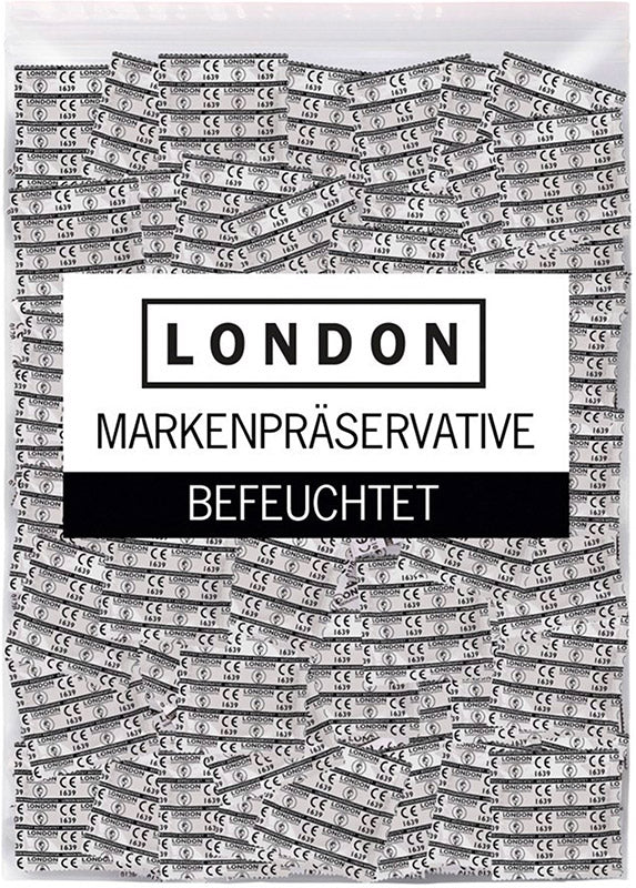 Durex London Q600 Lubrifié (100 Préservatifs)
