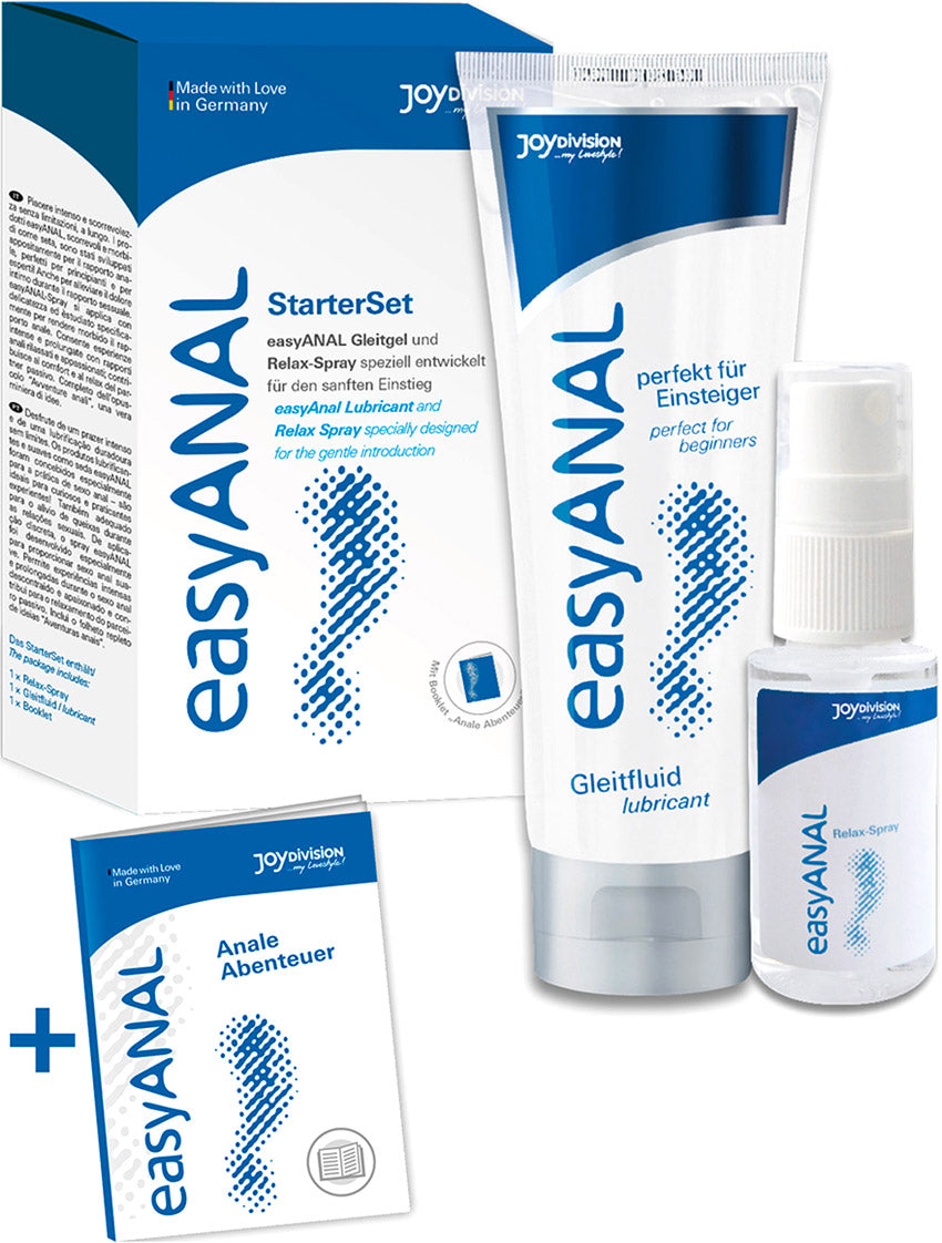 Pack lubrifiant & décontractant JoyDivision easyANAL Starter Set