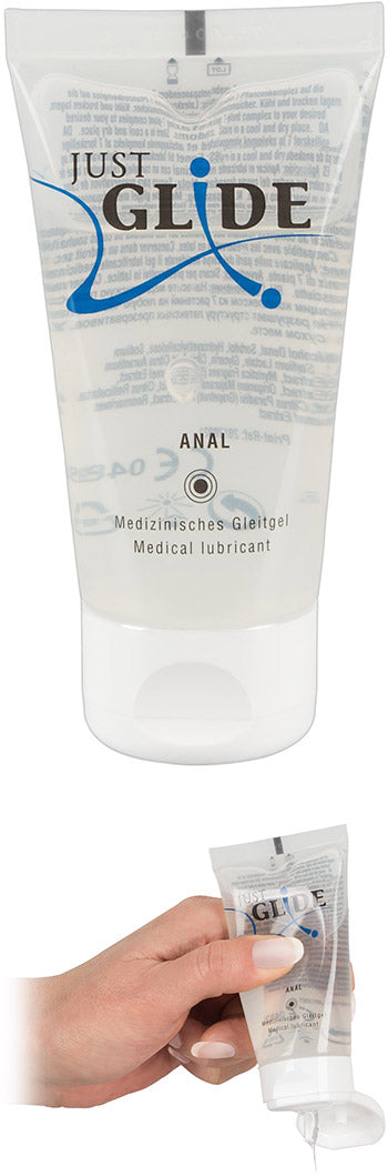 Lubrifiant anal Just Glide - 50 ml (à base d'eau)